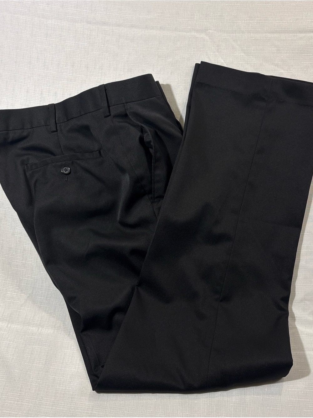 PGA Tour Men's Black Golf Pants Performance Stretch Slacks 36x32